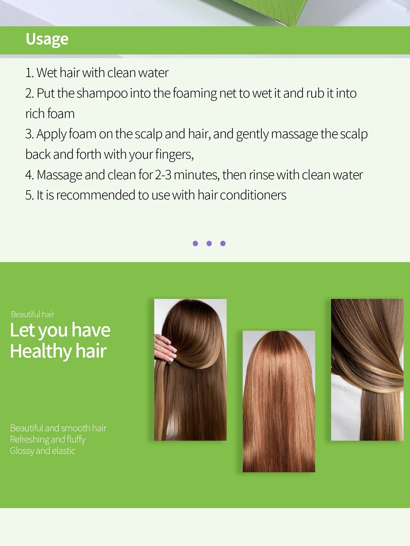 Natural honey shampoo plant essence extract refreshing shampoo soft hair dandruff and oil removal