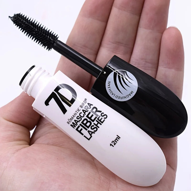 1/2/3PCS 7D Fiber Mascara Set Waterproof Durable Curling Mascara Sweatproof Anti-smudge Slimming Base Mascara for all skin types