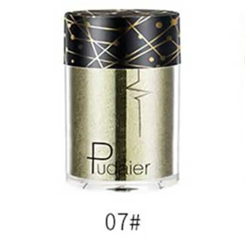 Pudaier Glitter Shimmer Powder Pigment Eyeshadow Highlighter Beauty Makeup Shiny Body Glow Festival Party Cosmetic
