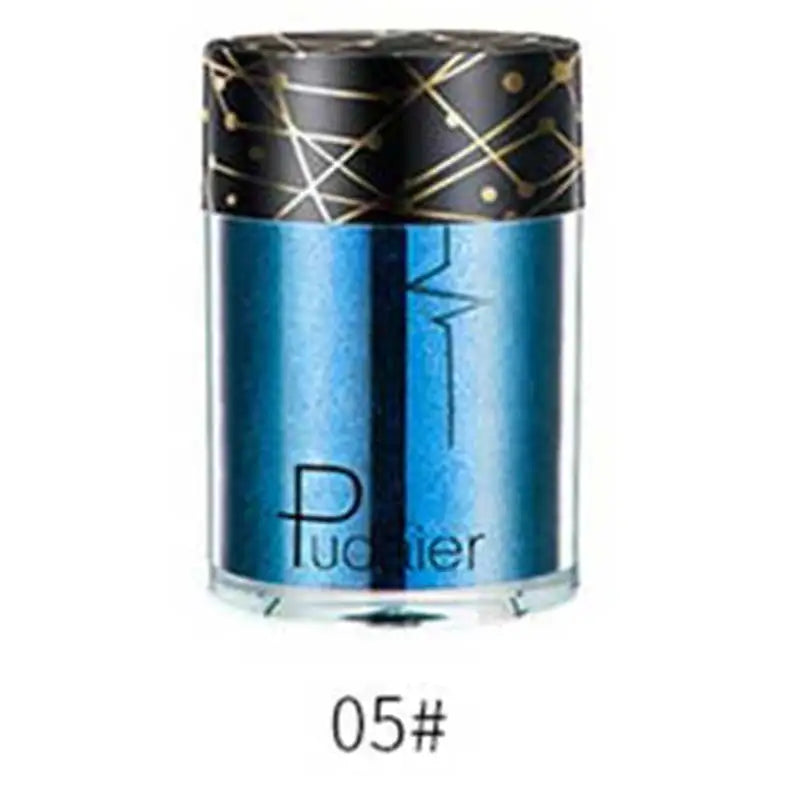 Pudaier Glitter Shimmer Powder Pigment Eyeshadow Highlighter Beauty Makeup Shiny Body Glow Festival Party Cosmetic