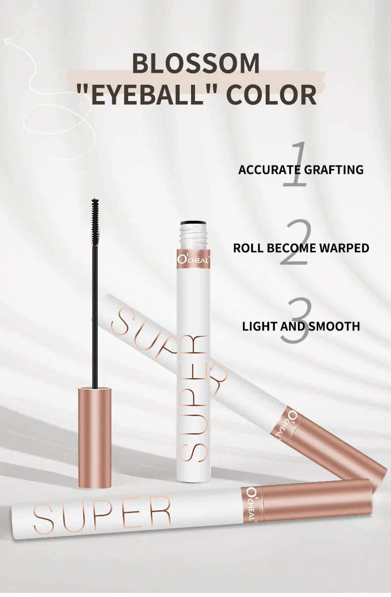 O‘cheal Mascara Black Lash Eyelash Brush 3D Silk Thick Curling Lengthening Eyes Lashes Beauty Makeup Cosmetics Extension Mascara