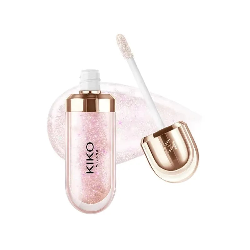 3D Hydra Lipgloss 2025 Transparent Lip Gloss Mirror Lipstick Moisturizing Glossy Full Lips Milk Tea Bean Paste Purple Colors