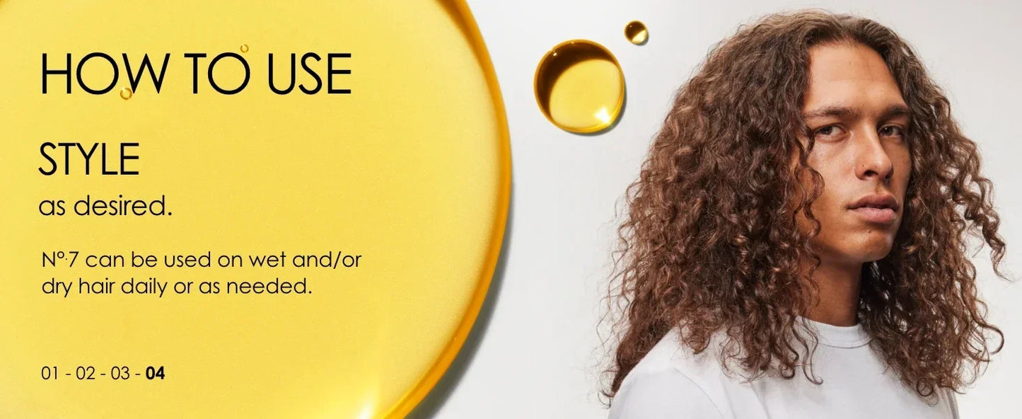 No. 7 Bonding Oil 30ml Original Hair Care Repair Damaged Essential Oil Conditioners Increase Shine Softness Color Vibrancy Frizz