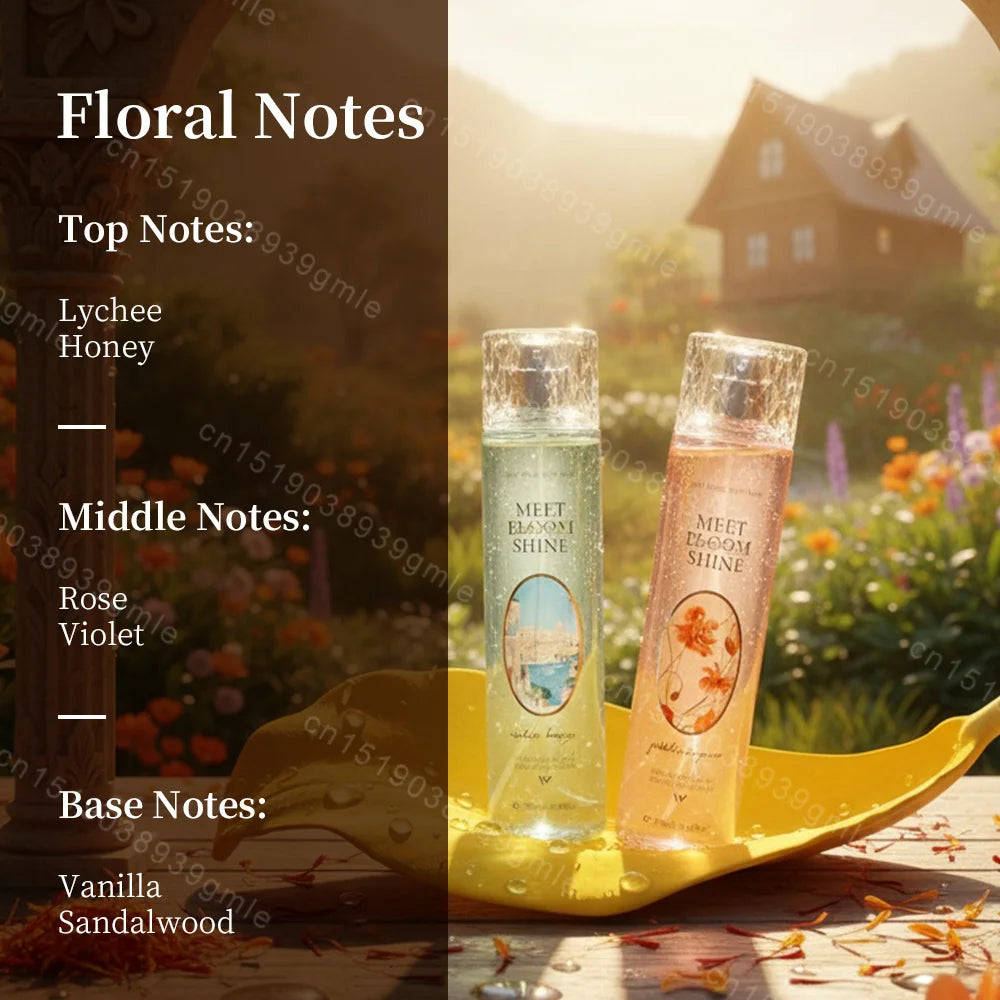 250Ml High-Quality Original Women's Perfume Long-Lasting Body Spray Fragrance Mist Brume Women's Perfume Body Spray Fragrance