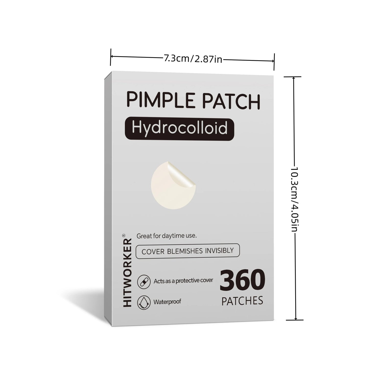 360pcs Face Acne Patch Invisible Skin Care Pimple Acne Patches Anti-inflammatory Healing Absorbing Spot Sticker Covering Acne