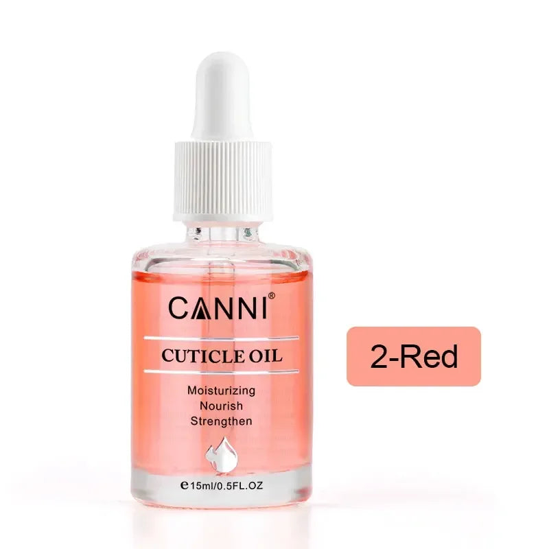 CANNI15ml Cuticle Oil Cuticle Softener New Arrival 6 Flavor Nail Nourish Care Pure Natural Manicure Cuticle Deep Moisturize Oil