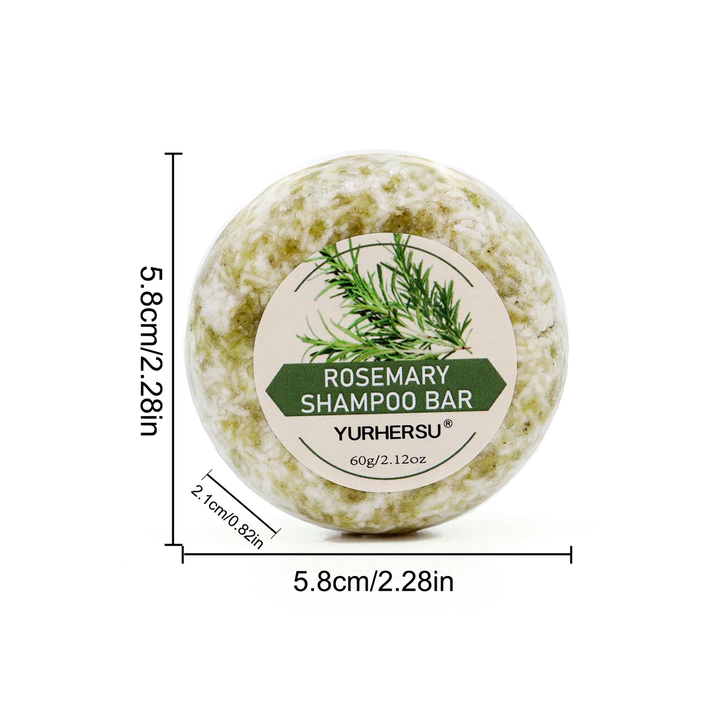 Nourishing and repairing: Rosemary shampoo soap, escorting hair