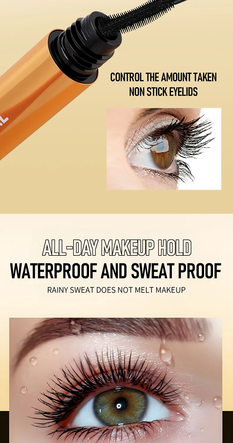 O‘cheal Mascara Black Lash Eyelash Brush 3D Silk Thick Curling Lengthening Eyes Lashes Beauty Makeup Cosmetics Extension Mascara