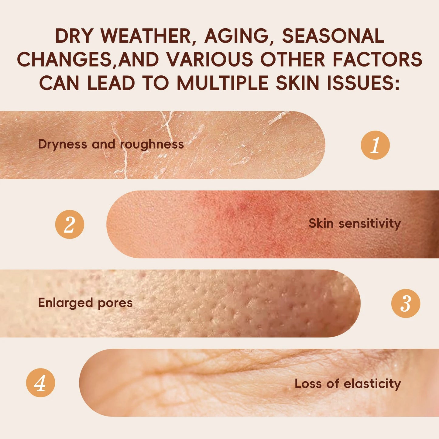 Moisturizing & Anti-Oxidation! LAIKOU Rice 5-Piece Skincare Set (50g Cleanser+100ml Toner+17ml Serum+20g Eye Cream+30g Cream)