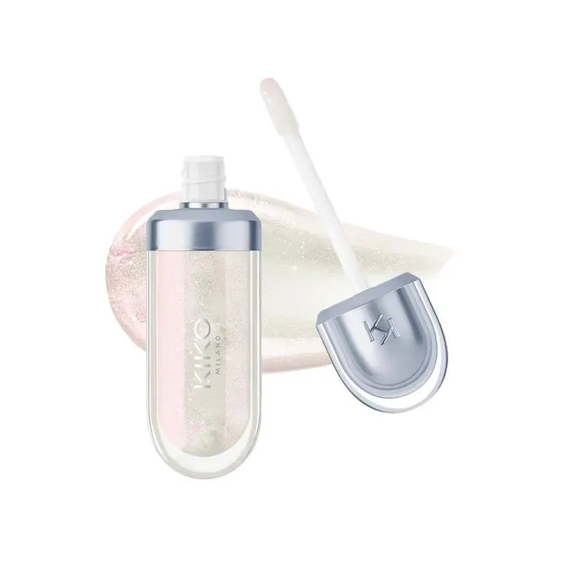 3D Hydra Lipgloss 2025 Transparent Lip Gloss Mirror Lipstick Moisturizing Glossy Full Lips Milk Tea Bean Paste Purple Colors