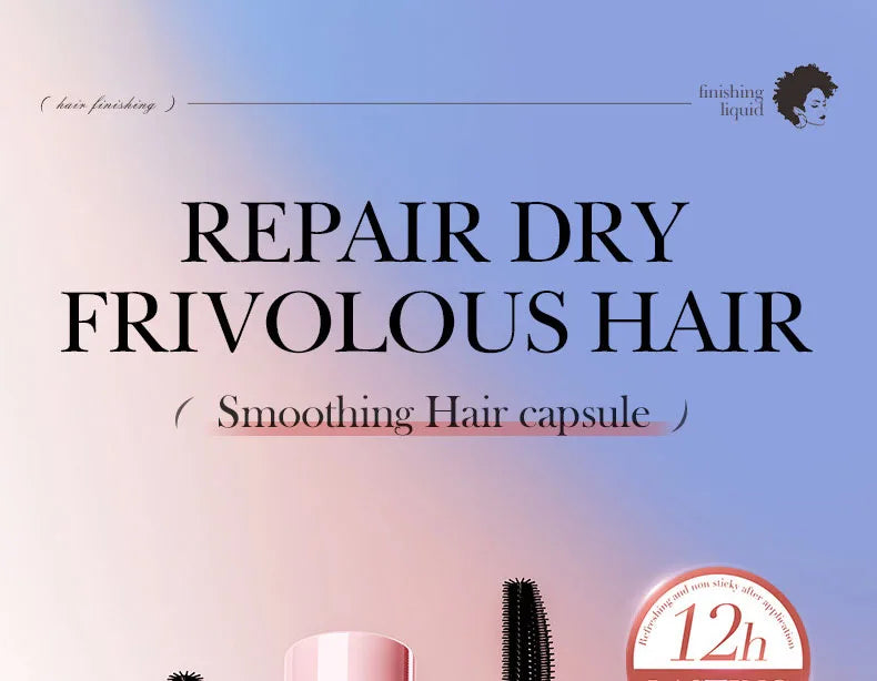 SADOER Hair Styling Wax Stick Edge Control Anti-Frizz Improve Frizzy Curly Troubles Smoothing Broken Solid Hair Gel Cream Liquid