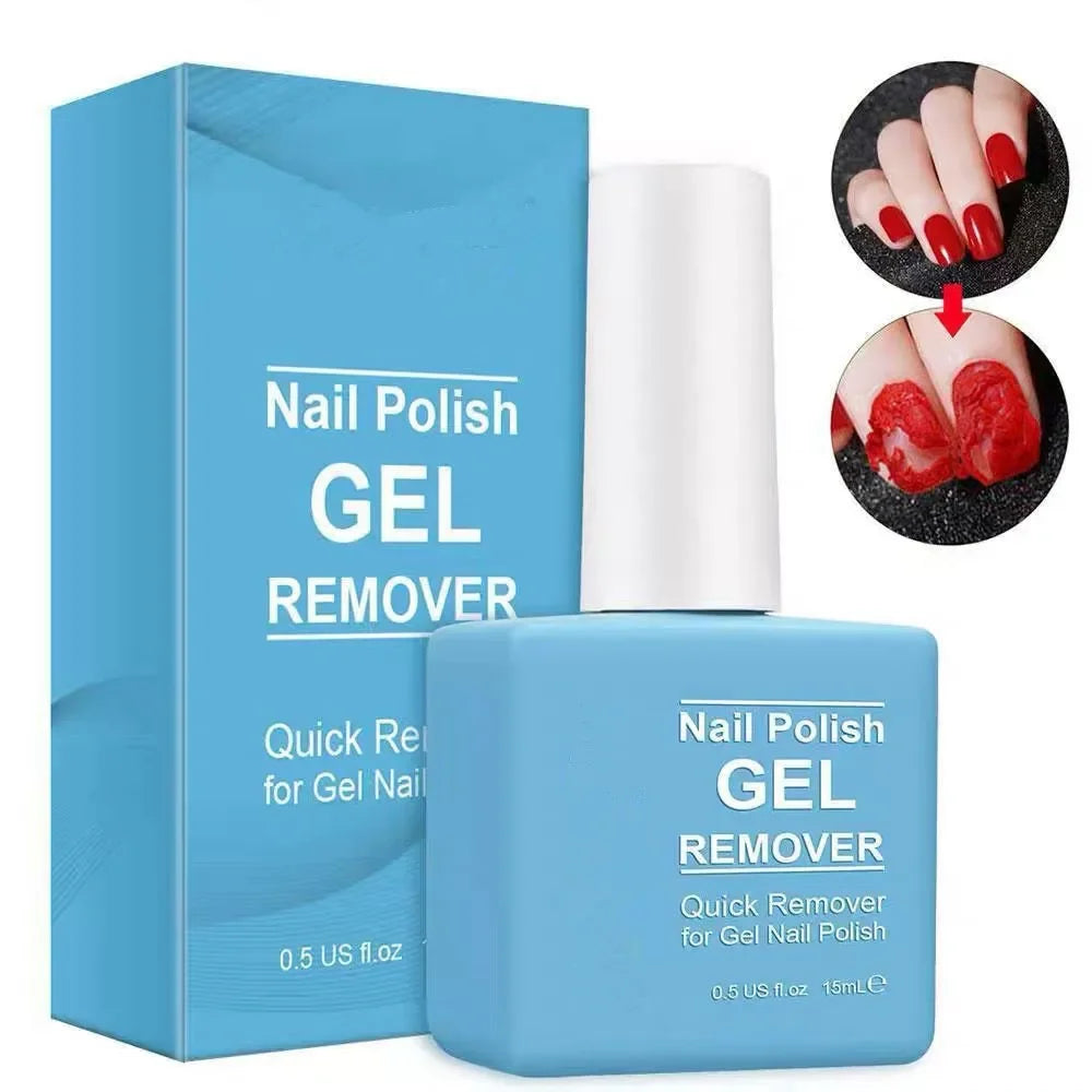 Magic Fast Remover Nail Gel Polish Remover UV Gel Polish Soak Off Degreasar Manicure Layer Nail Art Removal Semi-permanet Varnish