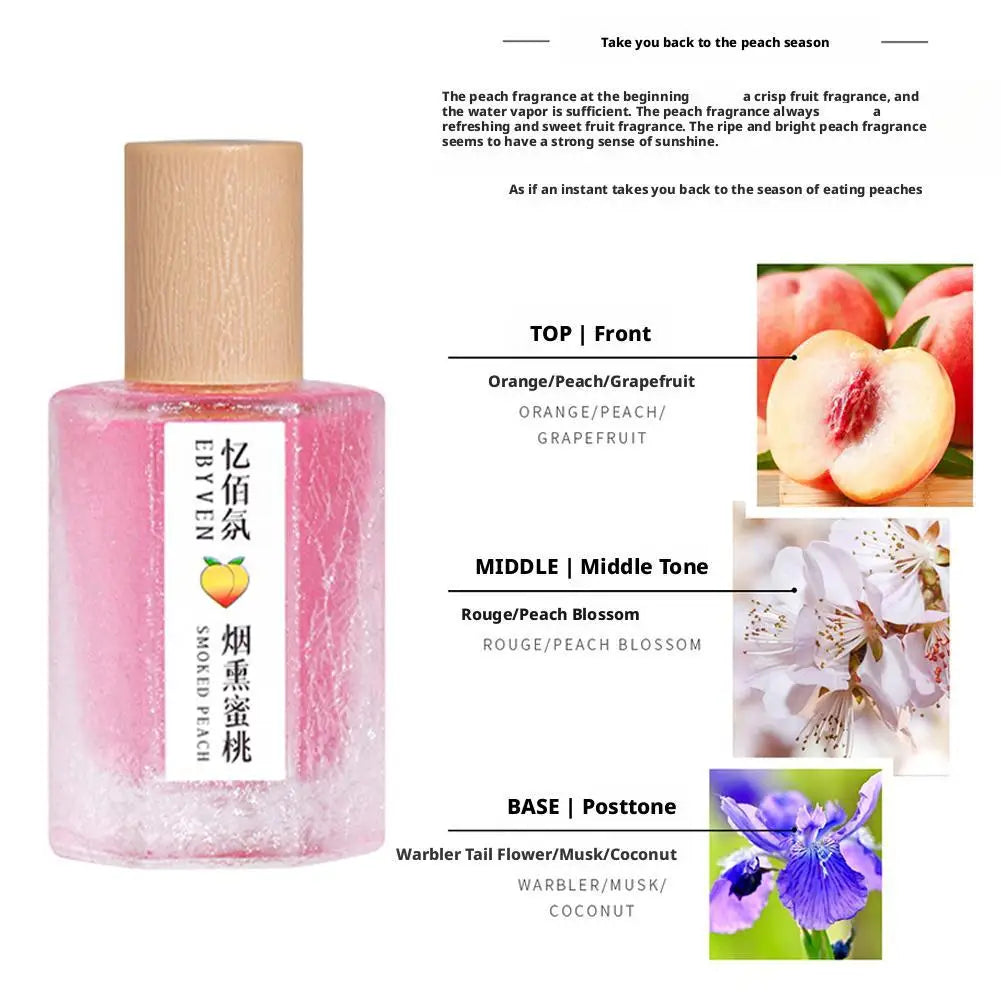 Unisex Fresh Fruity Perfume Natural & Long-Lasting, Daily Use Body Spray Lychee Peach Watermelon Fruity Scent Spray Fragrance