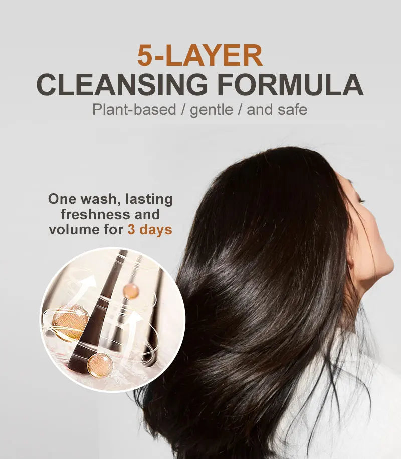 PURC Morocco Argan Oil Shampoo Conditioner Set Amino Acid Keratin Smoothing Repair Damaged Hair Treatment Sulfate-Free Hair Care