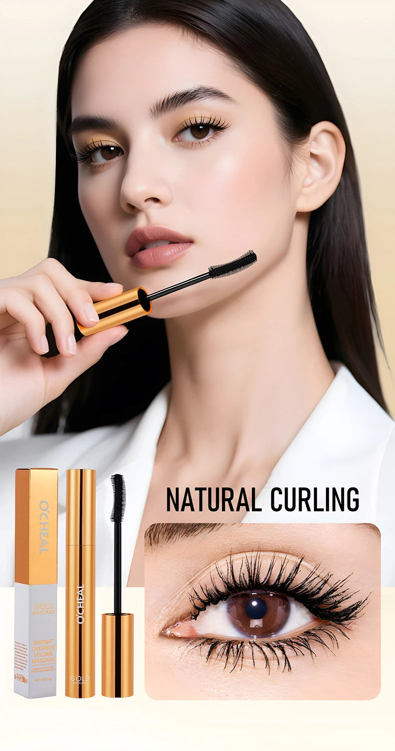 O‘cheal Mascara Black Lash Eyelash Brush 3D Silk Thick Curling Lengthening Eyes Lashes Beauty Makeup Cosmetics Extension Mascara
