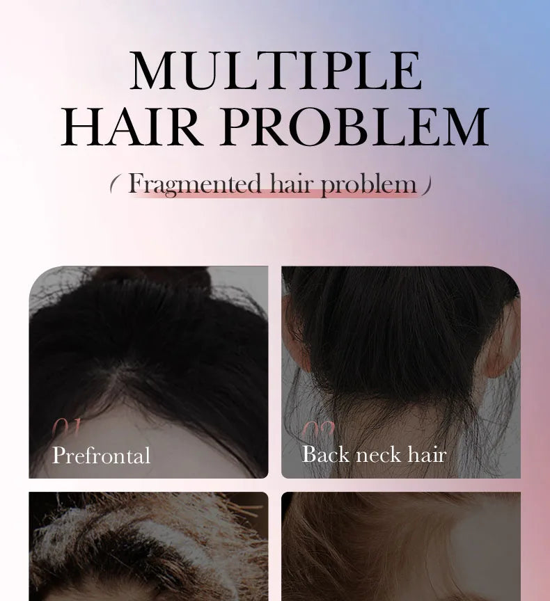 SADOER Hair Styling Wax Stick Edge Control Anti-Frizz Improve Frizzy Curly Troubles Smoothing Broken Solid Hair Gel Cream Liquid