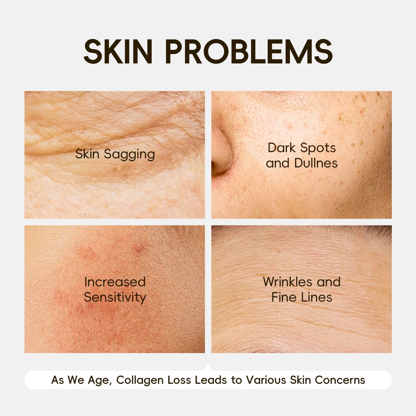 LAIKOU Korea Snail Collagen Essence Mask Hydrating Sheet Mask Anti-Wrinkle Face Mask Firming Skin Care 25g*20pcs