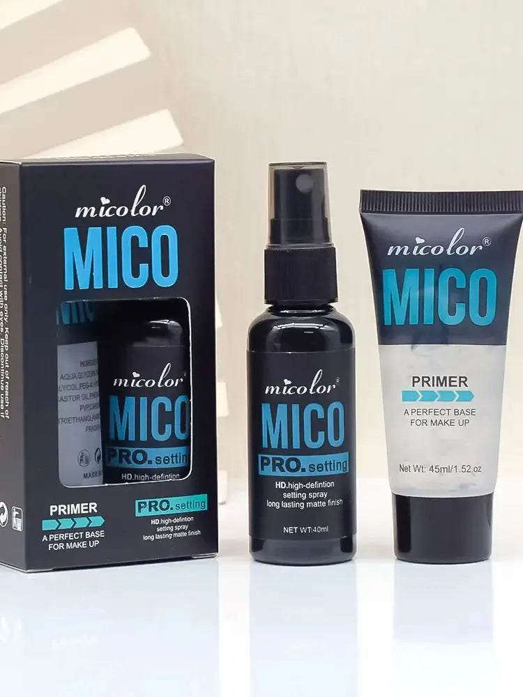 Makeup Set Of Makeup Primer + Setting Spray, Invisible Pore Colour Rendering Hold Makeup, For Base Makeup And Makeup Finishing