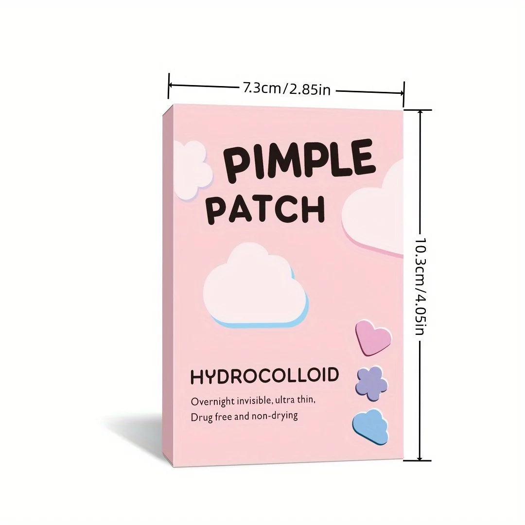 Acne Patches (multiple shapes, 108 counts) Hydrocolloid acne patches, free acne patches, blemishes Patches, acne stickers