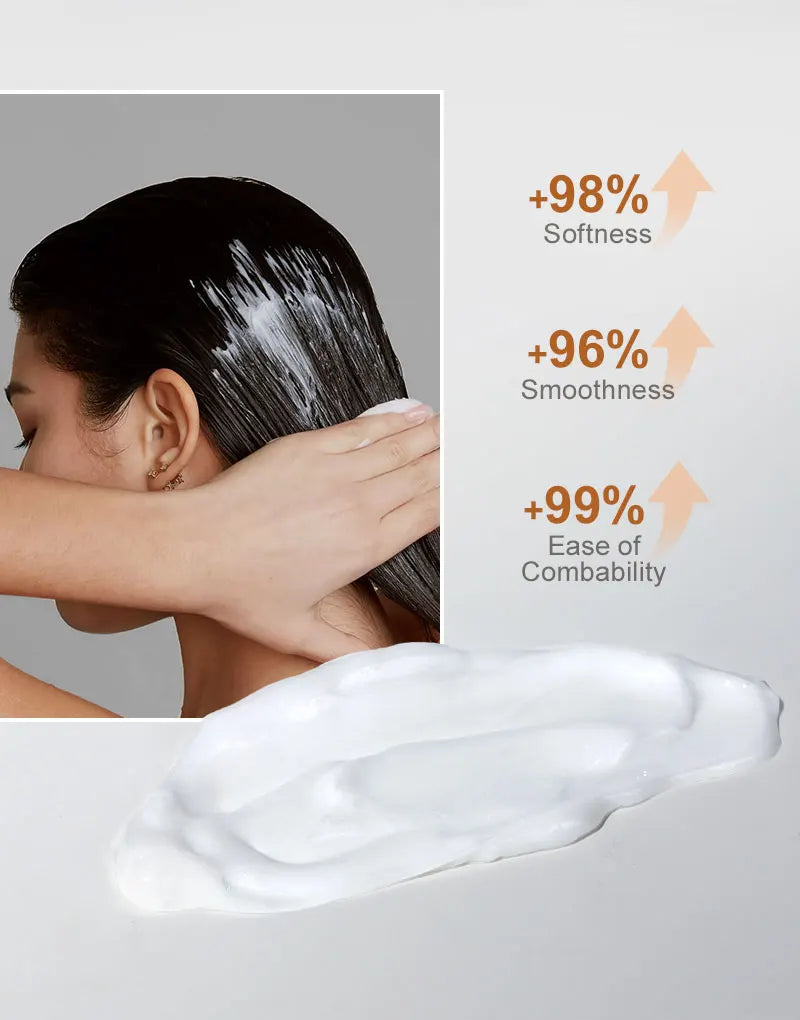 PURC Morocco Argan Oil Shampoo Conditioner Set Amino Acid Keratin Smoothing Repair Damaged Hair Treatment Sulfate-Free Hair Care