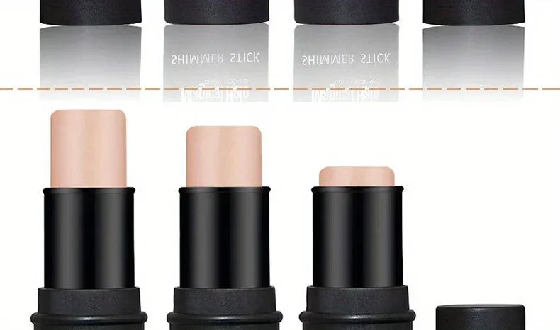 Magical Halo Shimmer Stick - Multi-Use Highlighter & Contour Makeup for Radiant Glow - Daily Wear 01# & 02#