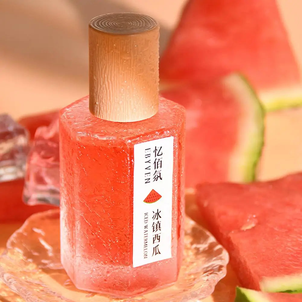 Unisex Fresh Fruity Perfume Natural & Long-Lasting, Daily Use Body Spray Lychee Peach Watermelon Fruity Scent Spray Fragrance