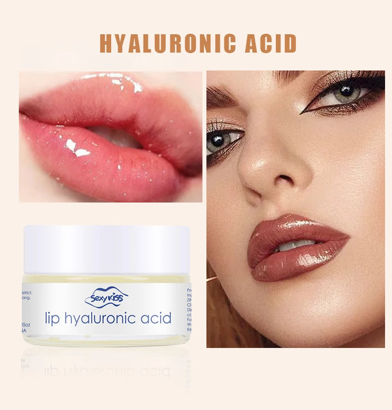 Hyaluronic acid collagen Sleep lip mask 20g deep hydration lasting moisturizing exfoliation day and night can be given as a gift