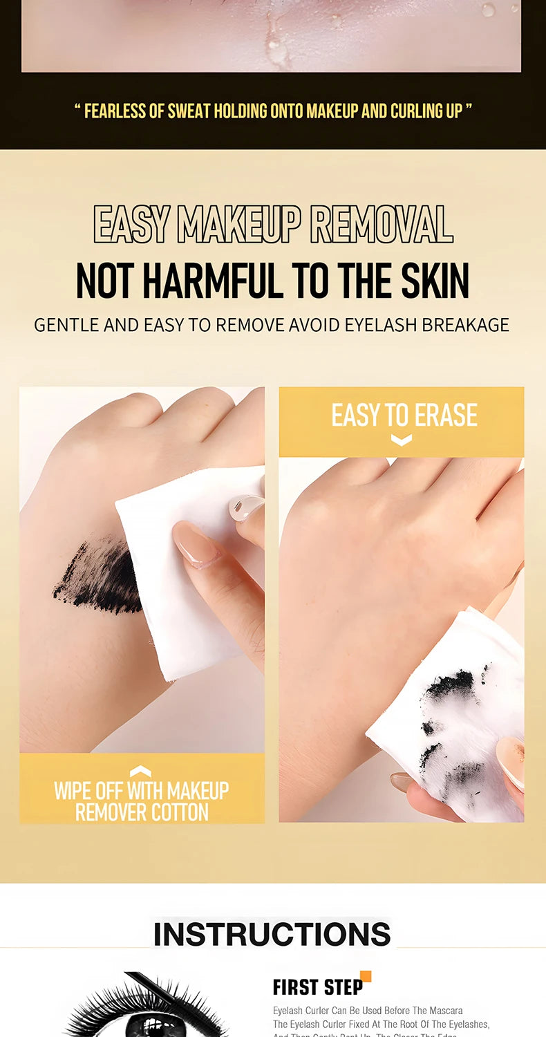 O‘cheal Mascara Black Lash Eyelash Brush 3D Silk Thick Curling Lengthening Eyes Lashes Beauty Makeup Cosmetics Extension Mascara