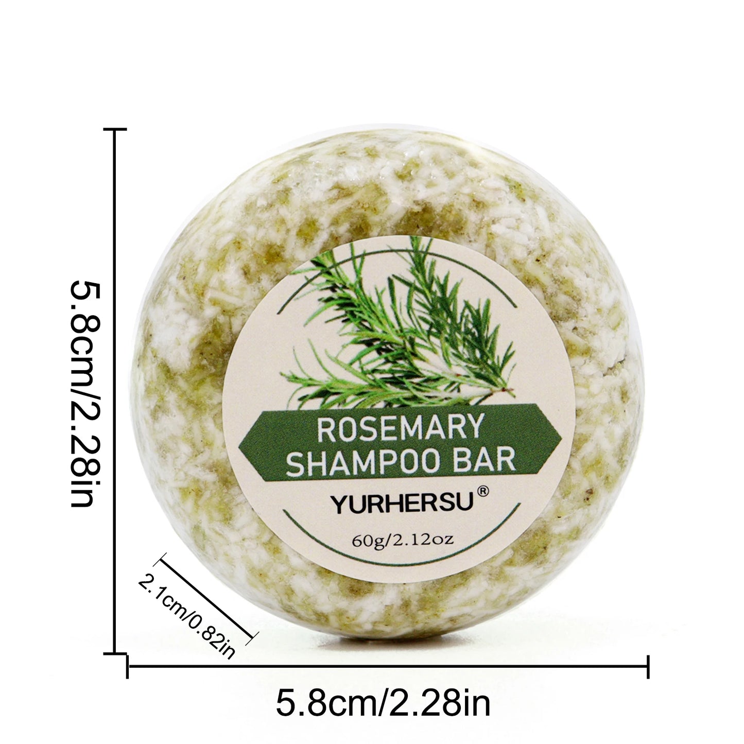 Nourishing and repairing: Rosemary shampoo soap, escorting hair