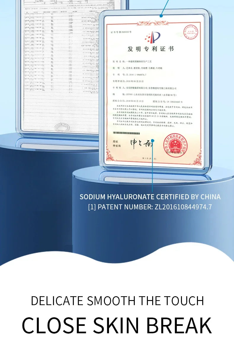 10pcs SADOER Hyaluronic Acid Neck Mask Collagen Firming Neck Masks Nourishing Brightening Beauty Moisturizing Necks Skin Care