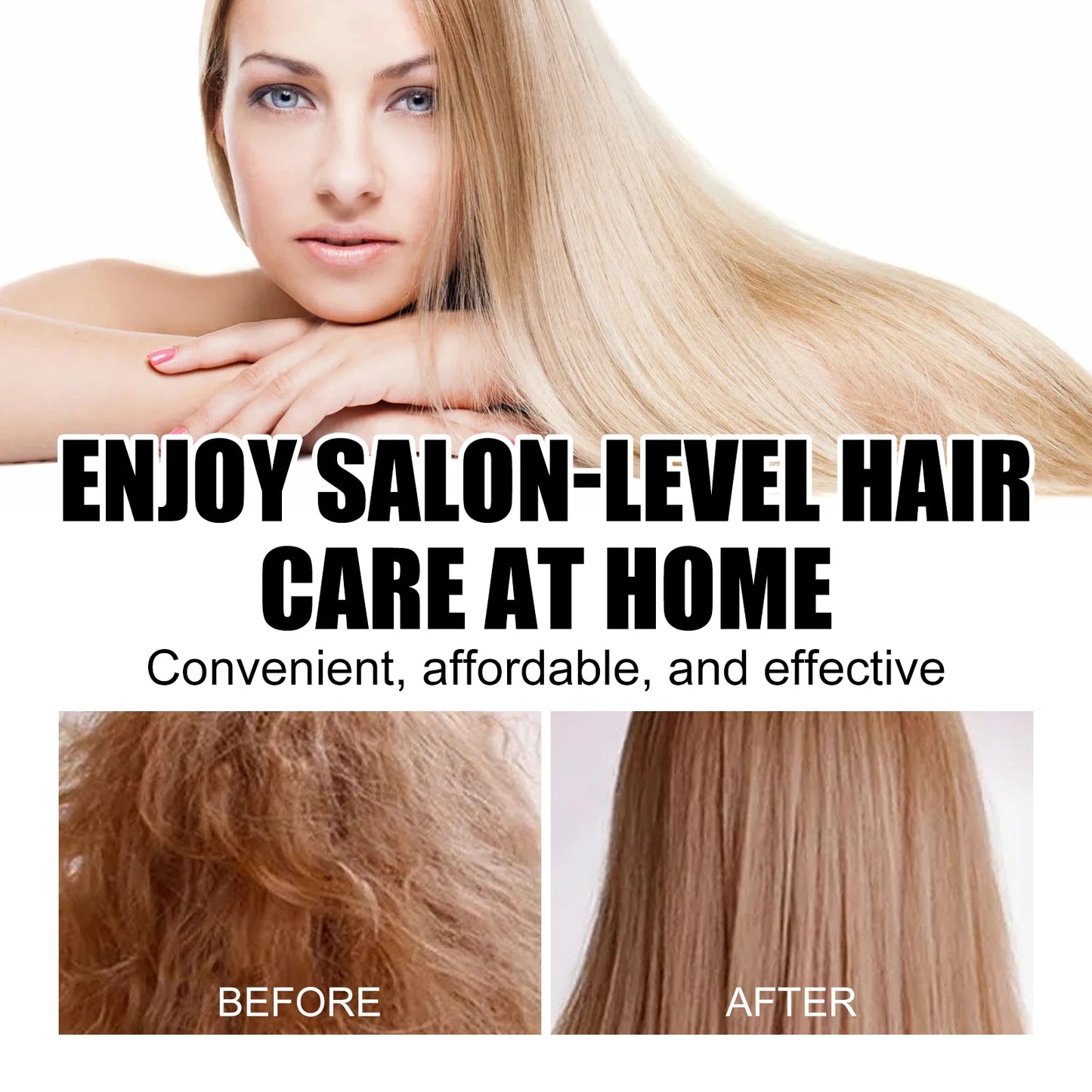 Keratin Hair Care Cream 8 Seconds Hair Mask Improves Frizzy Tangled Hair Prevents Hair Breakage and Splitting Hair Care Product