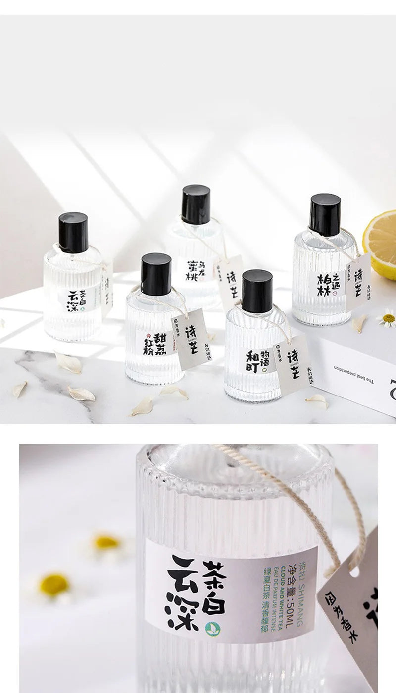Original brand Wataru Monogatari Perfume - 50ml, Long-lasting Light Scent, For Men & Women, Japanese Style Fresh & Minimalist
