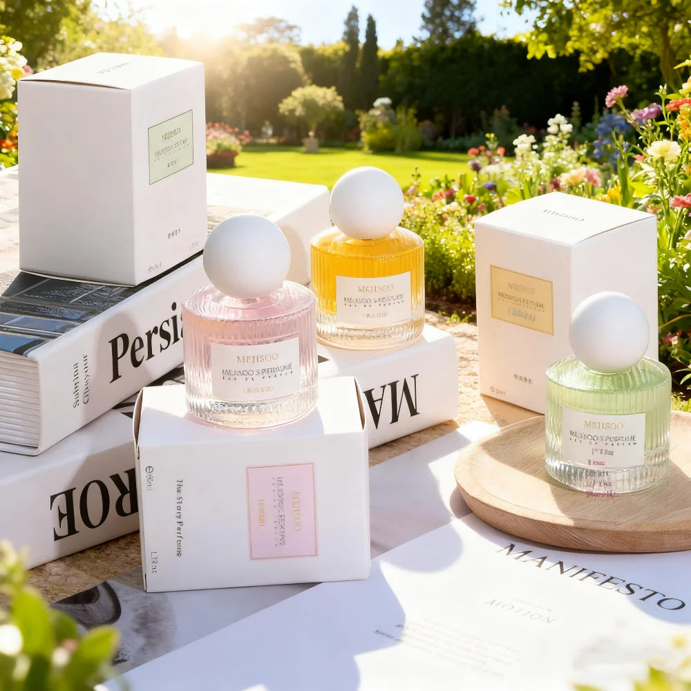 50Ml Women's Charming Night Perfume Fresh Flower and Fruit Fragrance Tender Airy Floral Scent Ladies Long-Lasting Fragrance