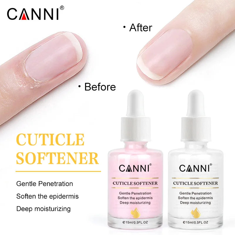 CANNI15ml Cuticle Oil Cuticle Softener New Arrival 6 Flavor Nail Nourish Care Pure Natural Manicure Cuticle Deep Moisturize Oil