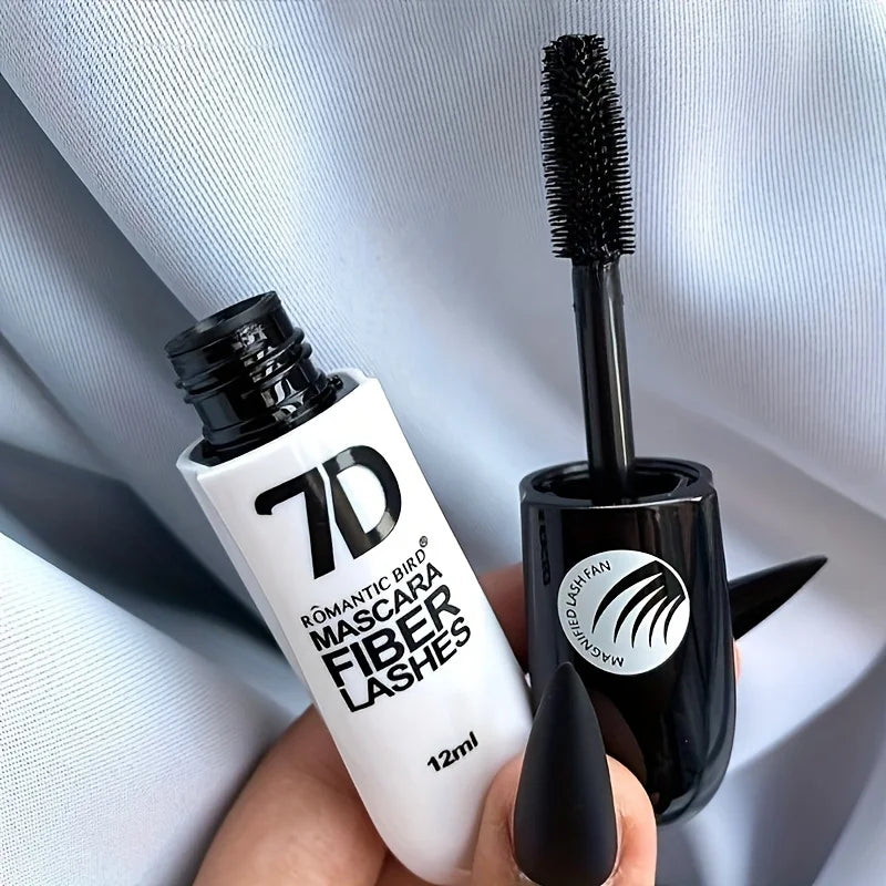 1/2/3PCS 7D Fiber Mascara Set Waterproof Durable Curling Mascara Sweatproof Anti-smudge Slimming Base Mascara for all skin types