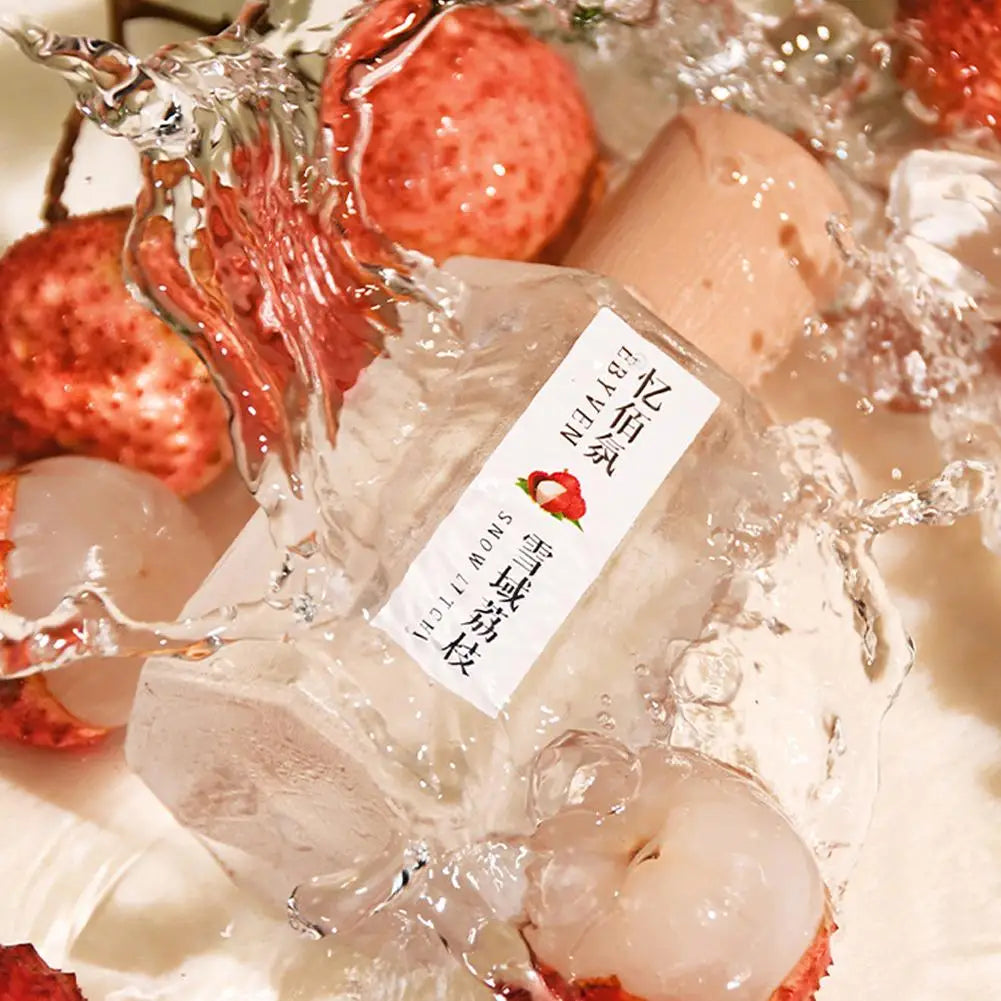 Unisex Fresh Fruity Perfume Natural & Long-Lasting, Daily Use Body Spray Lychee Peach Watermelon Fruity Scent Spray Fragrance