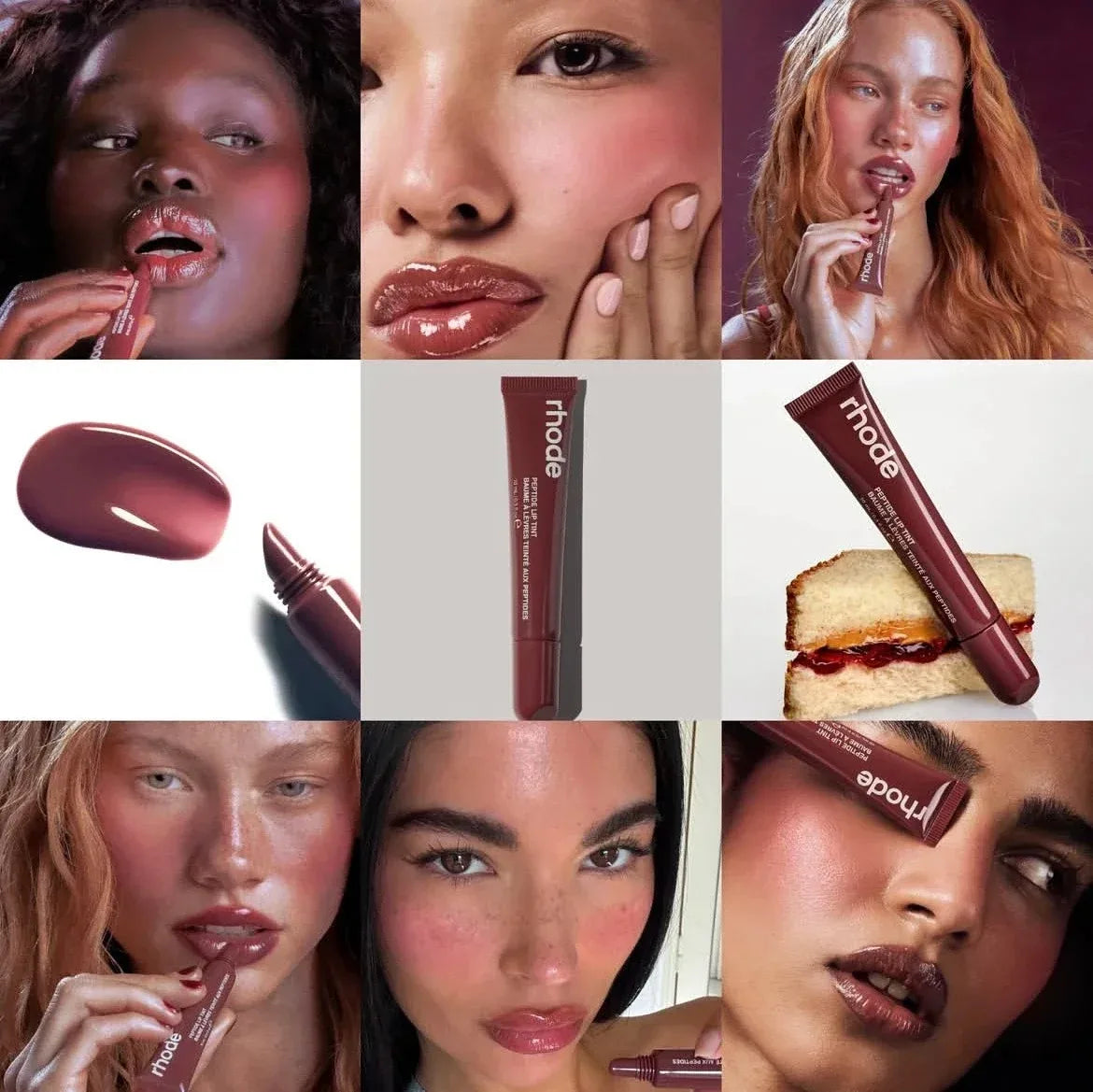 INS Lip Balm Moisturizing Mirror Lip Gloss Vanilla Cake Lemontini Glazing Milk Pbj Sugar Cookle Lipstick Transparent Oil Makeup