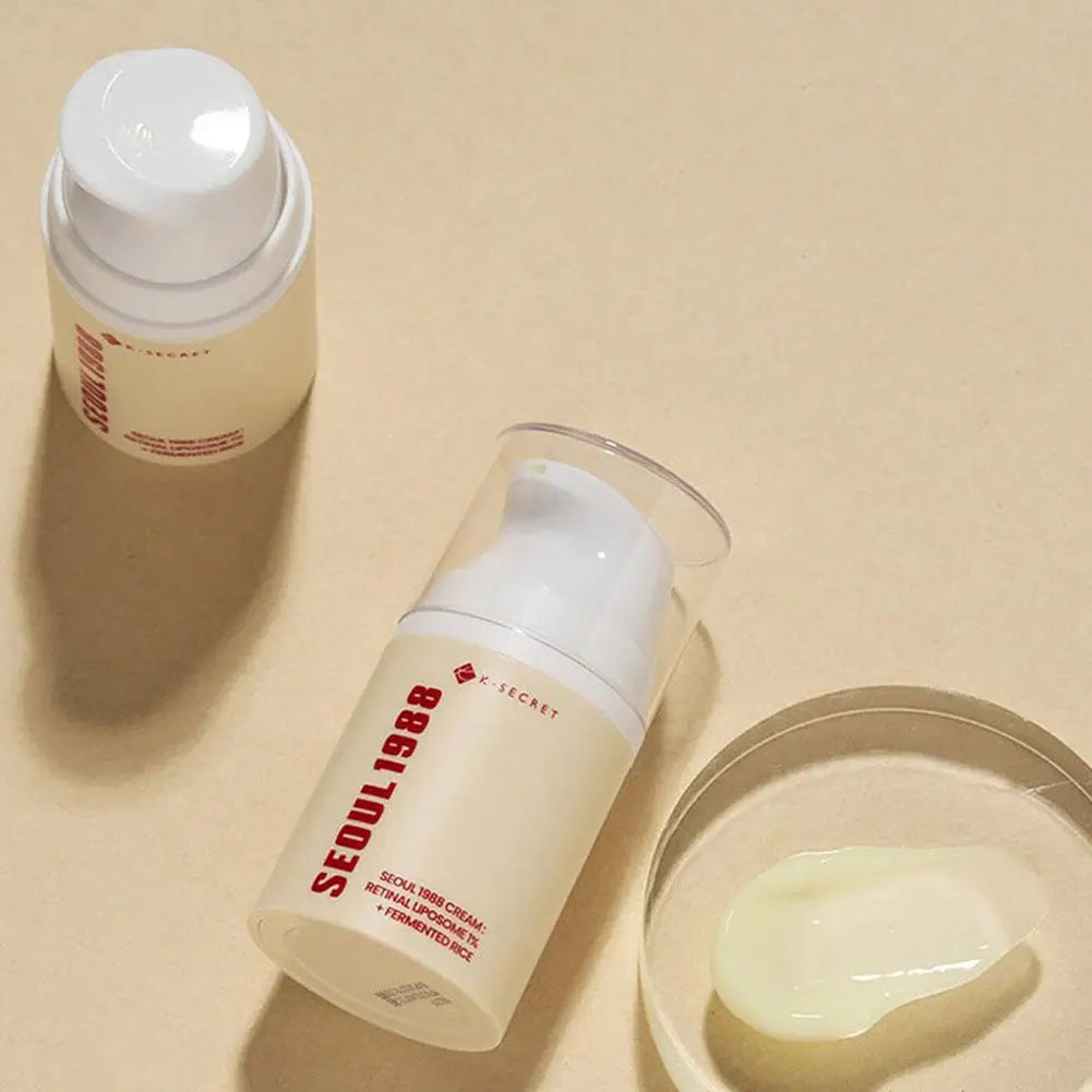 Seoul 1988 Retinol Liposome Facial Care Cream Fade Fine Lines Anti-wrinkle Eye Cream Moisturizing Care Cream Face Skin Care