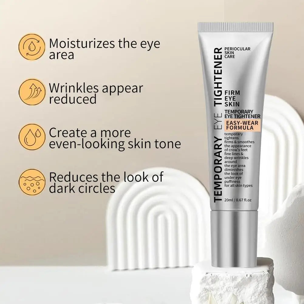 Instant Firm Eye Cream Instant Under Eye Tightening & Depuffing Cream, Helps Smooth Fine Lines & Reduce Puffiness Dark Circles