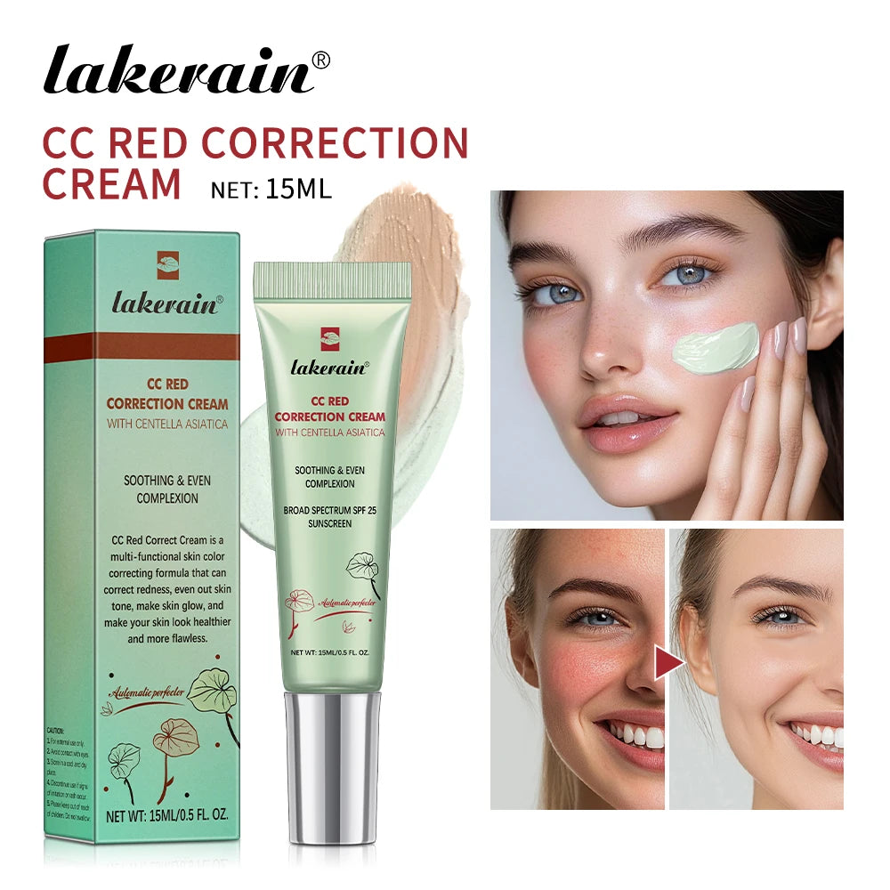 Moisturizing Correcting CC Cream Waterproof Anti-sweat Makeup Before Concealer Lasting Women Makeup Protect Skin erborian Make