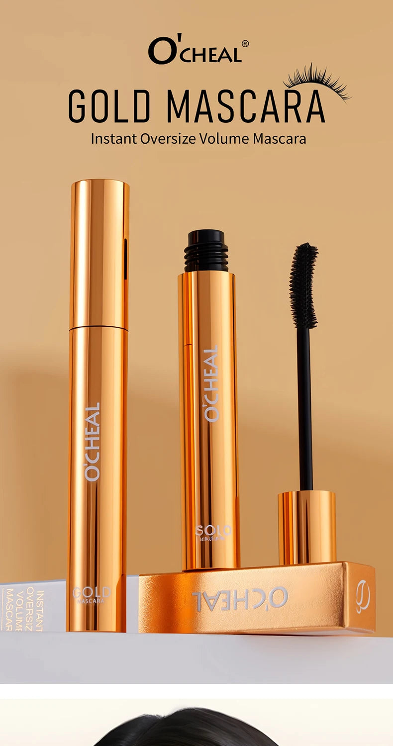 O‘cheal Mascara Black Lash Eyelash Brush 3D Silk Thick Curling Lengthening Eyes Lashes Beauty Makeup Cosmetics Extension Mascara