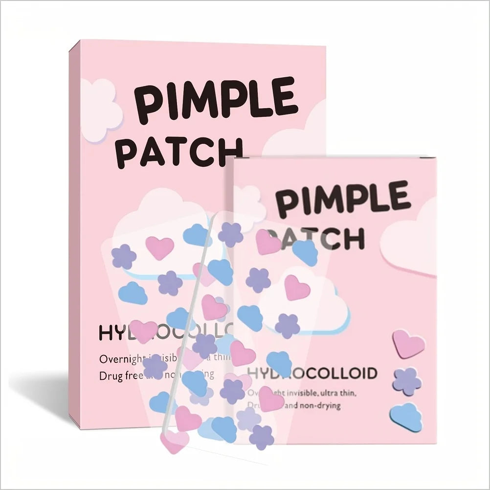 Acne Patches (multiple shapes, 108 counts) Hydrocolloid acne patches, free acne patches, blemishes Patches, acne stickers
