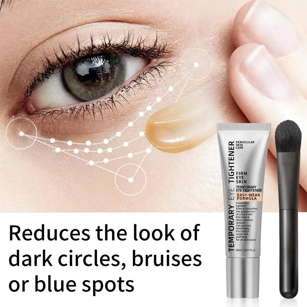 Instant Firm Eye Cream Instant Under Eye Tightening & Depuffing Cream, Helps Smooth Fine Lines & Reduce Puffiness Dark Circles