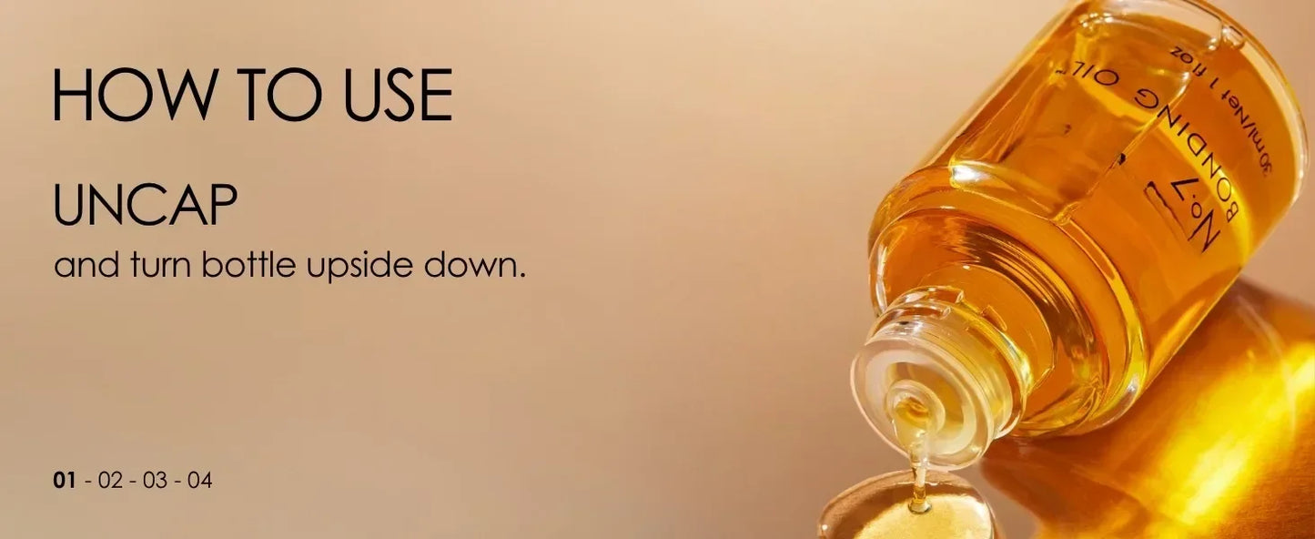 No. 7 Bonding Oil 30ml Original Hair Care Repair Damaged Essential Oil Conditioners Increase Shine Softness Color Vibrancy Frizz